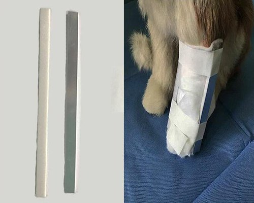 Orthopedic Alloy Splint for Animals