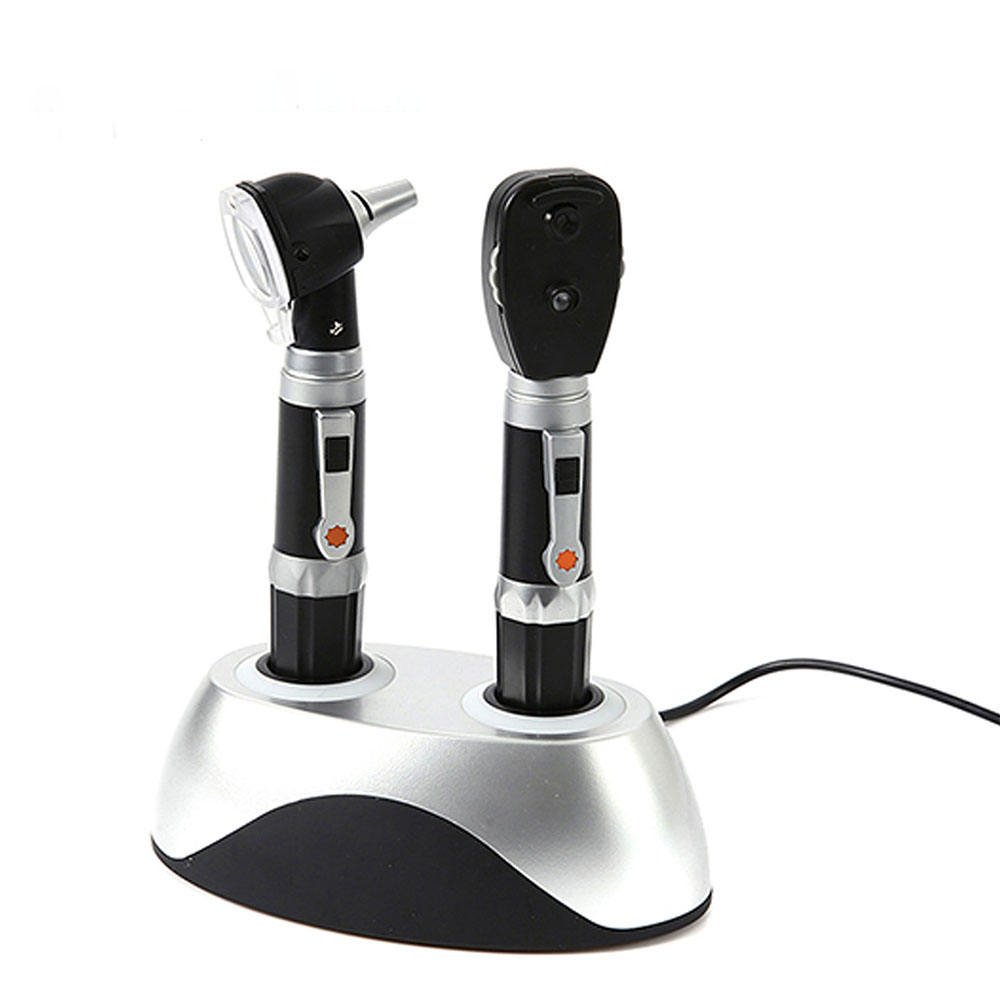 1 IWA-OO01 Rechargeable Otoscope & Ophthalmoscope Diagnostic set | IWA Medical Veterinary Equipment Supplier