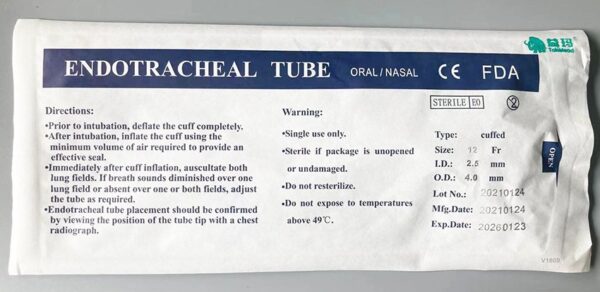 Endotracheal Tube for Cats (Specialized)