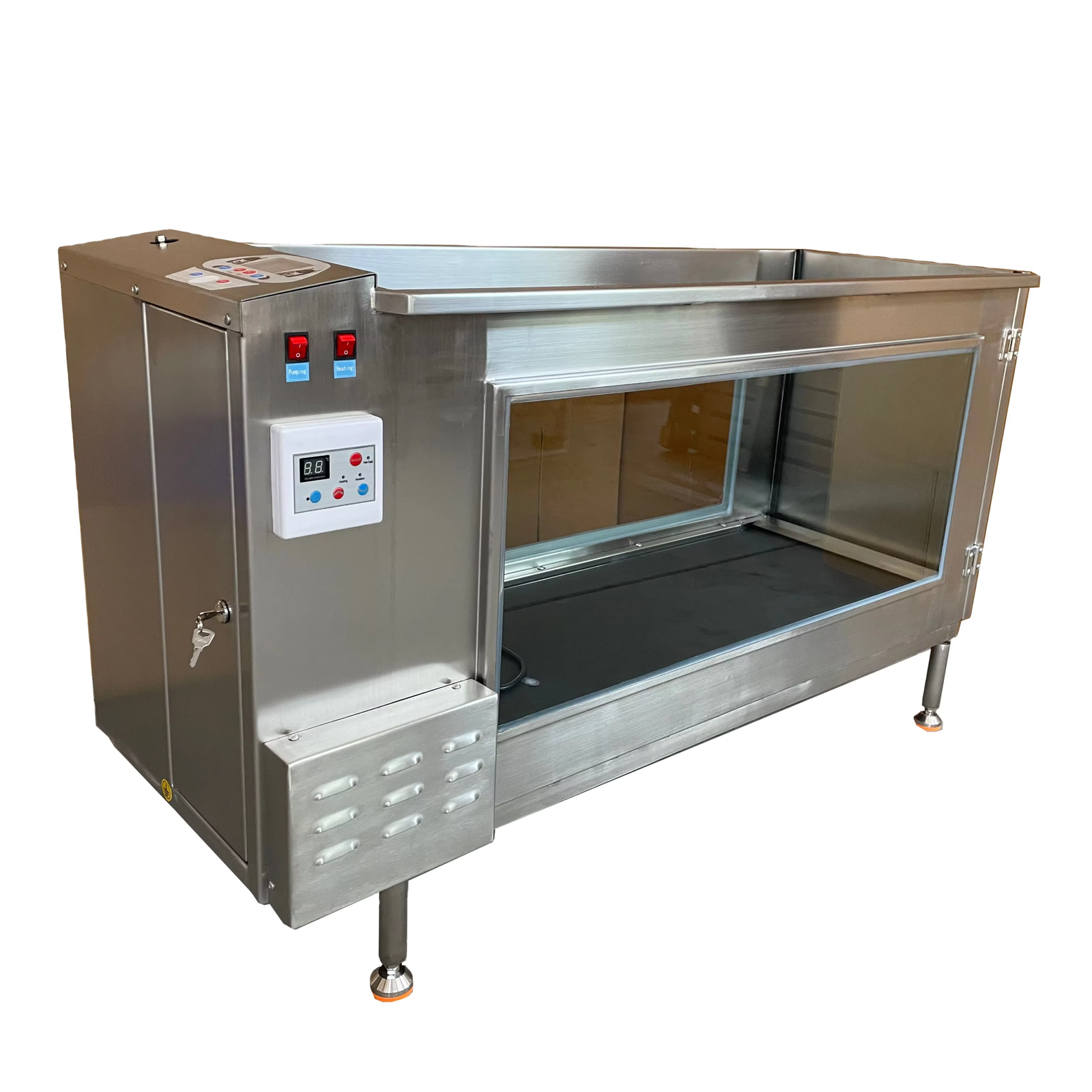 1600945523756_1 IWA-WT02 Stainless Steel Canine Underwater Hydrotherapy Treadmill | IWA Medical Veterinary Equipment Supplier