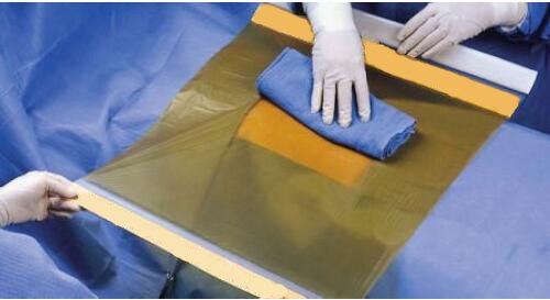 Antibacterial Iodophor-containing Surgical Drape for Animal Operations