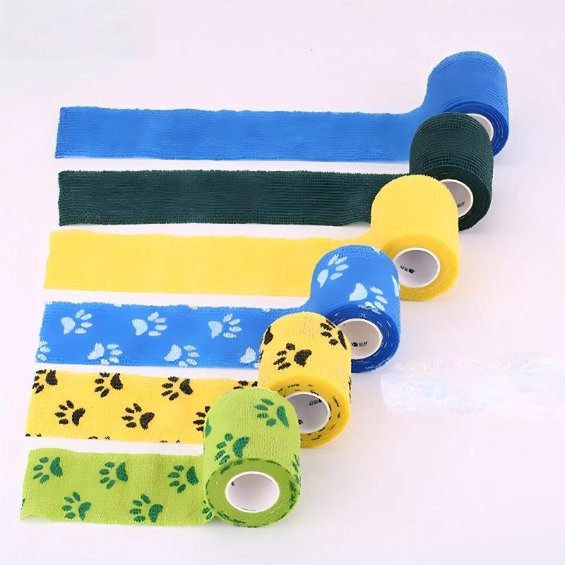 Bitterant-containing Elastic Bandage for Animals | IWA Medical Veterinary Equipment Supplier