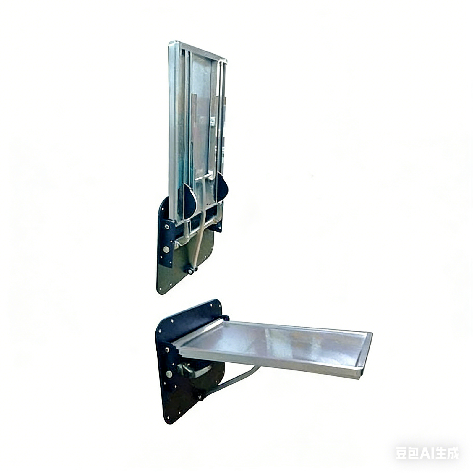 ET10_9 Folding wall-mounted Examination table | IWA Medical Veterinary Equipment Supplier