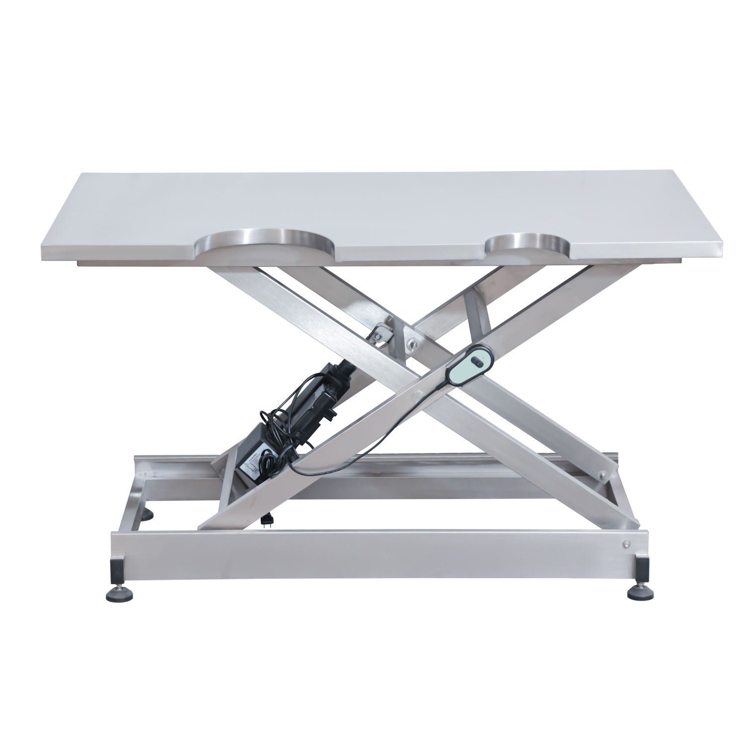 主图_02 Veterinary Stainless Steel Ultrasound Examination Table | IWA Medical Veterinary Equipment Supplier