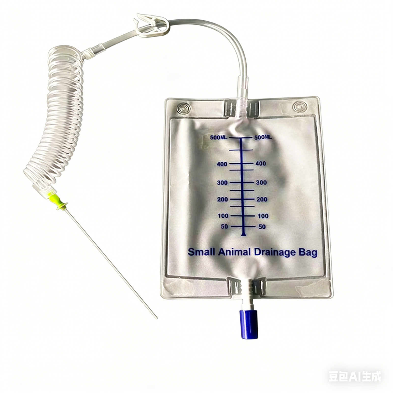 Animal Drainage Urinary Catheter Bag | IWA Medical Veterinary Equipment Supplier