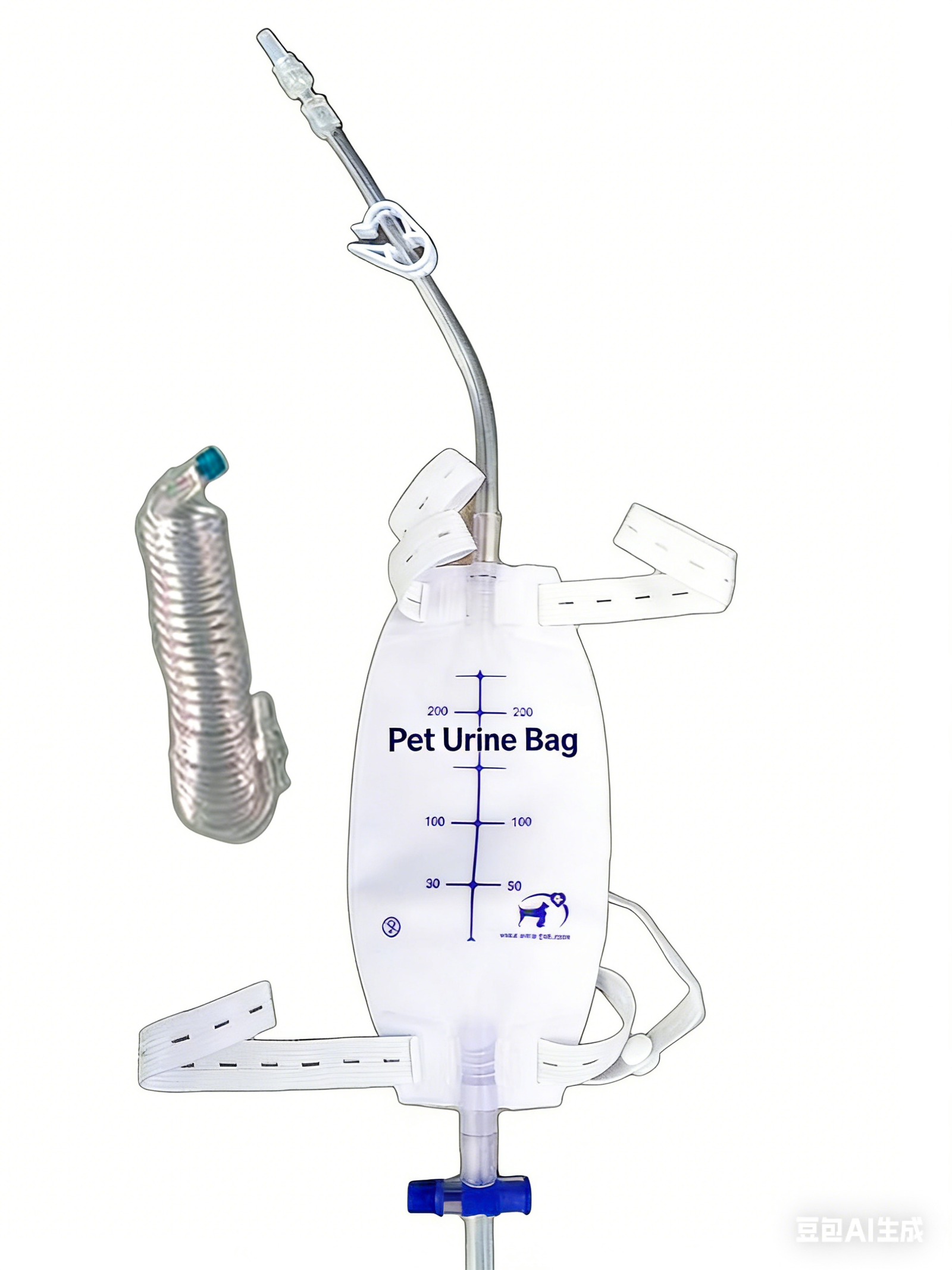 Animal Fixable Urinary Drainage Bag | IWA Medical Veterinary Equipment Supplier