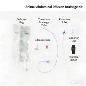 Animal Peritoneal Effusion Drainage and Dialysis Kit
