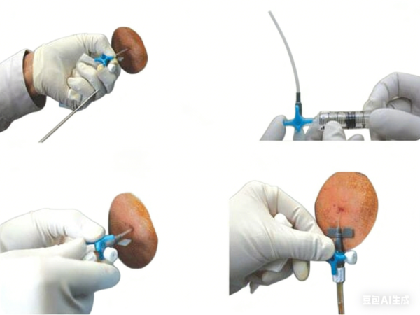 Animal Peritoneal Effusion Drainage and Dialysis Kit