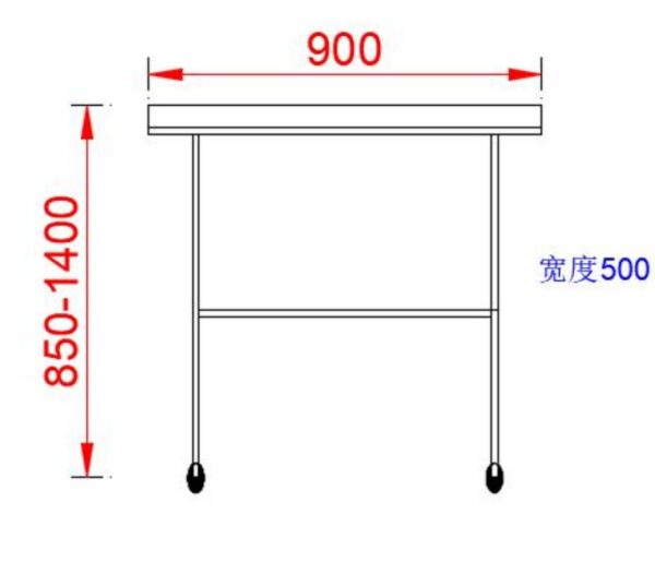 不锈钢升降手术辅助台 F-02 (IWA-AT02) - detail view 1 不锈钢升降手术辅助台 F-02 (IWA-AT02) - detail view 1