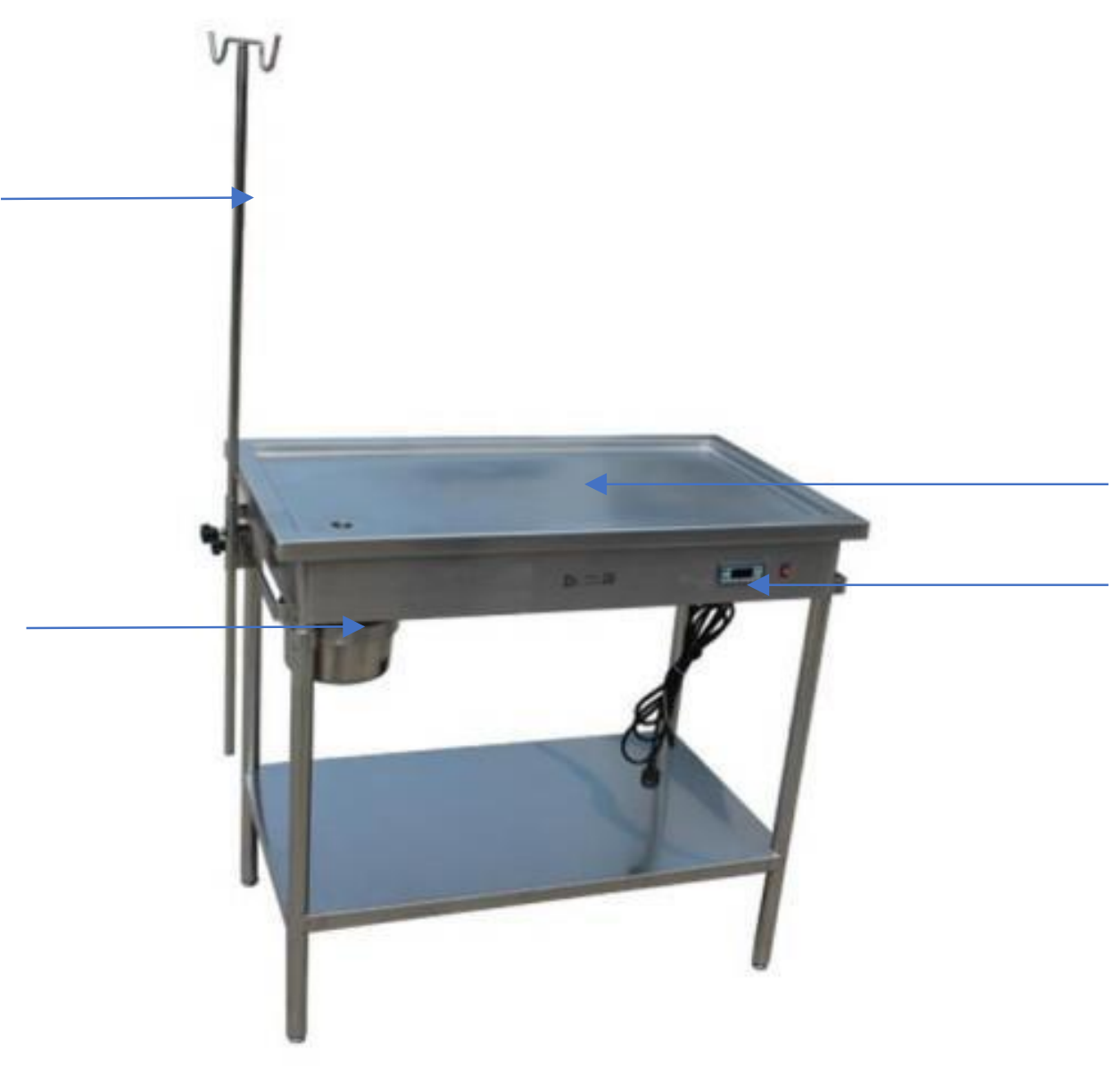 不锈钢恒温诊疗台 (IWA-EX10) - product photo 不锈钢恒温诊疗台 (IWA-EX10) - product photo