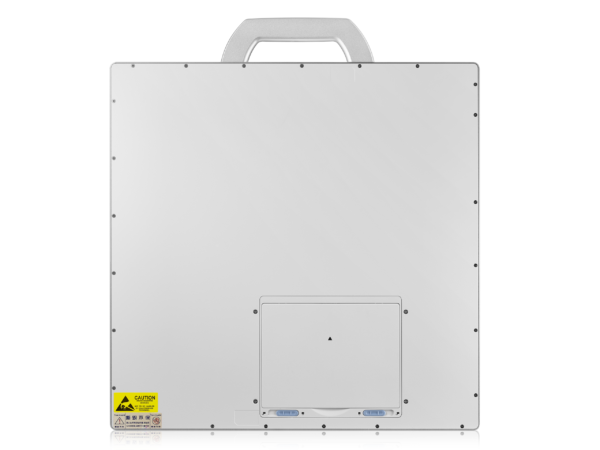 IWA-FP15 detector — back view showing battery compartment... IWA-FP15 detector — back view showing battery compartment and handle