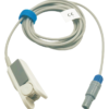 IWA-HM320 veterinary SpO2 finger/tongue clip sensor with CE-marked connector cable
