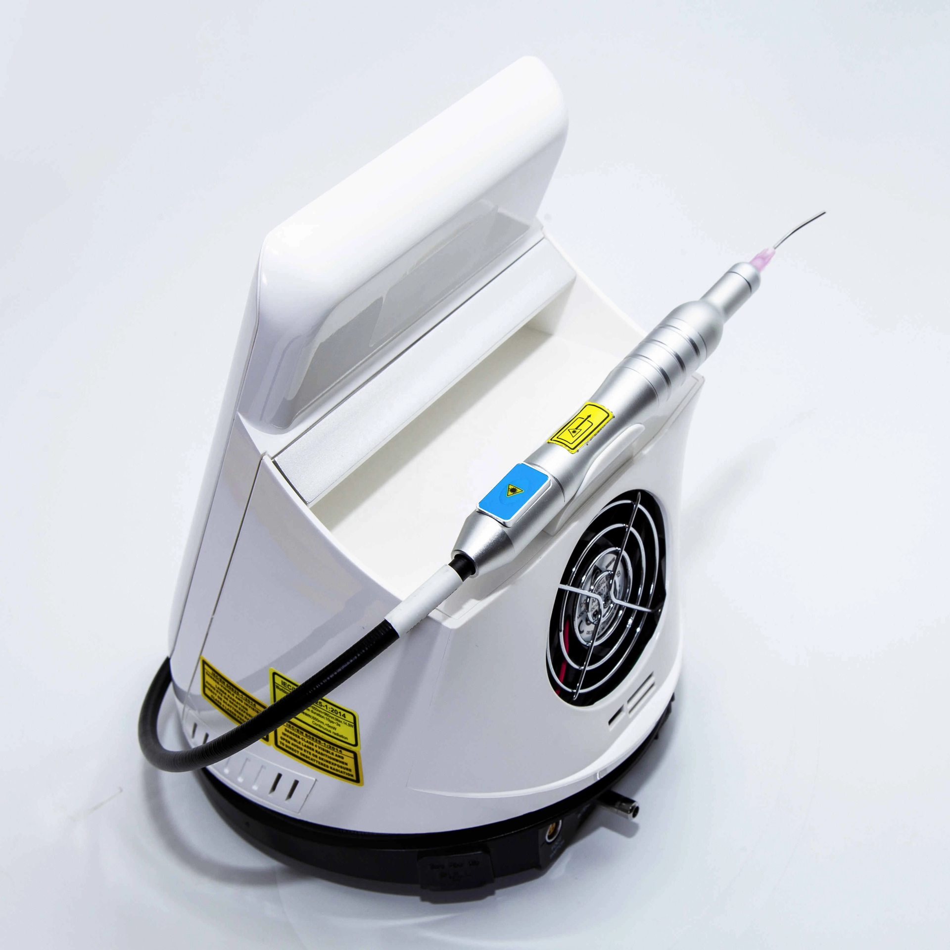 IWA-LAS10 Class IV veterinary laser therapy device — front view