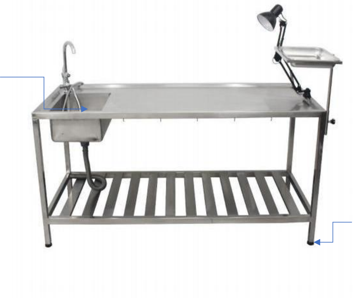 不锈钢简易解剖台 (IWA-NC01) - product photo 不锈钢简易解剖台 (IWA-NC01) - product photo