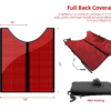 IWA-RLT10 full-back coverage diagram — engineered for back, spine, and major muscle groups