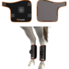IWA-RLT20 — body pad top and underside view, plus leg pads w IWA-RLT20 — body pad top and underside view, plus leg pads worn by horse