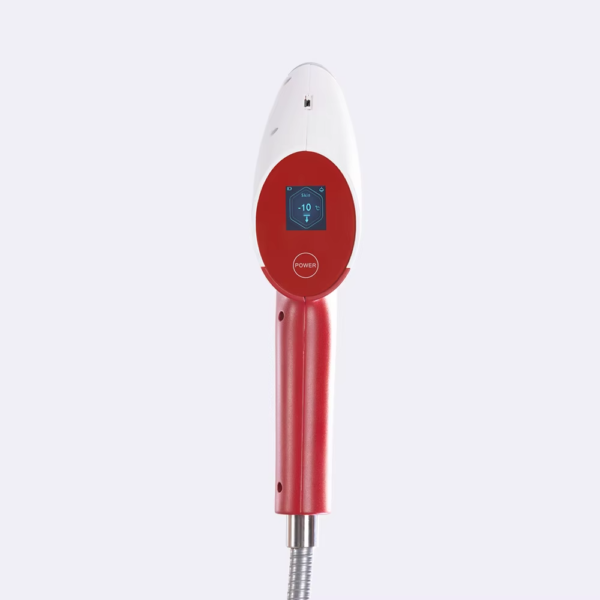 IWA-SCT10 portable CO₂ cryotherapy gun — handheld unit with IWA-SCT10 portable CO₂ cryotherapy gun — handheld unit with digital temperature display