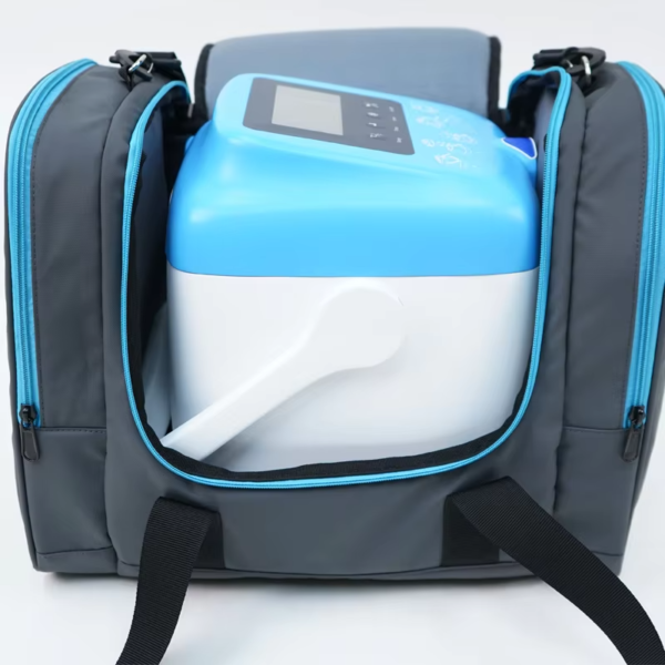 IWA-SCT20 insulated carrying bag open with controller inside IWA-SCT20 insulated carrying bag open with controller inside