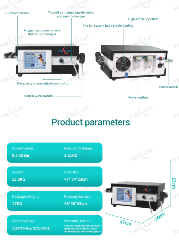 IWA-SWT30 product parameters — 0.5-10 Bar, 1-21 Hz, 15.5... IWA-SWT30 product parameters — 0.5-10 Bar, 1-21 Hz, 15.5 kg, 47×34×23 cm desktop chassis, HD touchscreen + filter + cooling fan