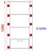 带插座多层设备承载推车 (IWA-TC01) - product photo