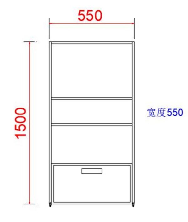 不锈钢递增设备承载推车 (IWA-TC03) - detail view 1