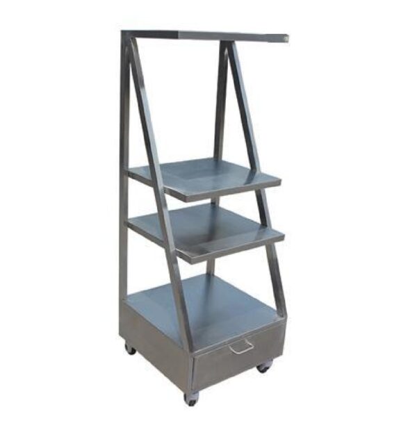 不锈钢递增设备承载推车 (IWA-TC03) - product photo