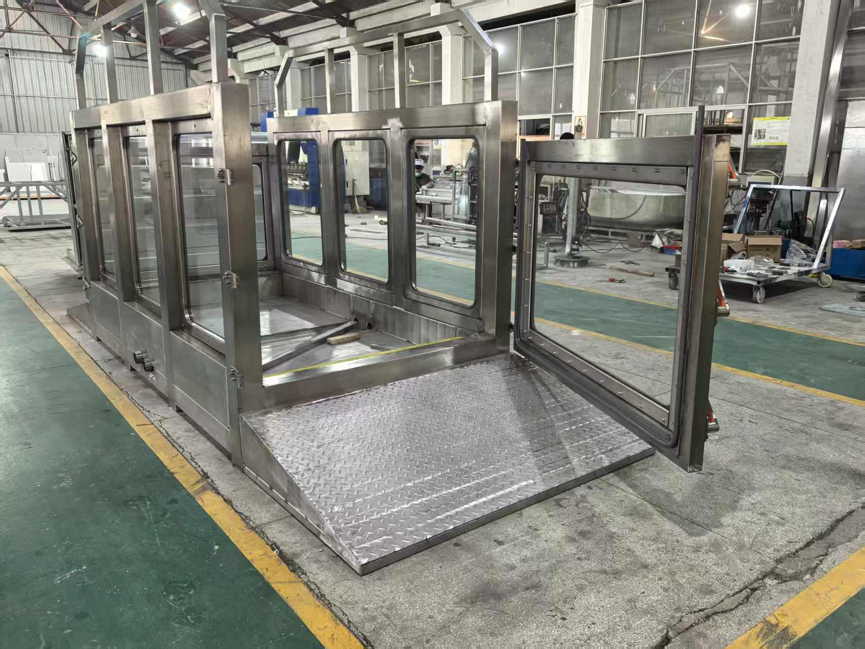 IWA-TM10 — installation view inside rehabilitation facility