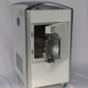 IWA-VPSS02 EO sterilizer — chamber interior with stainless steel shelves and tray