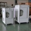 IWA-VPSS02 EO sterilizers — two capacities side by side in factory environment