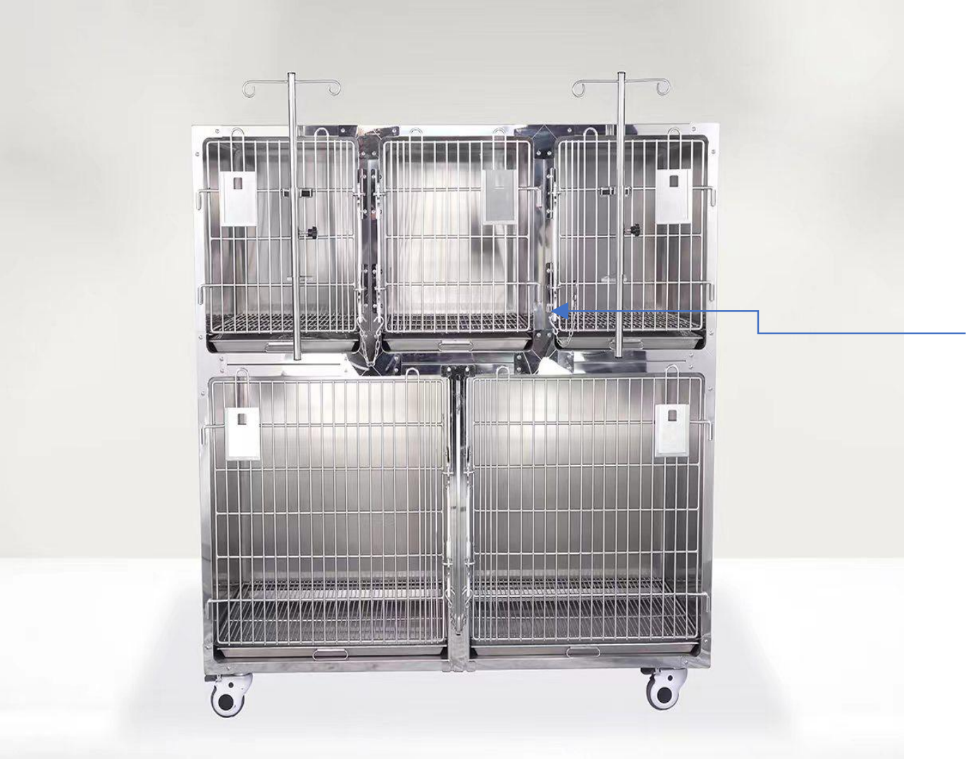 犬笼五个位 (IWA-WC04) - product photo 犬笼五个位 (IWA-WC04) - product photo