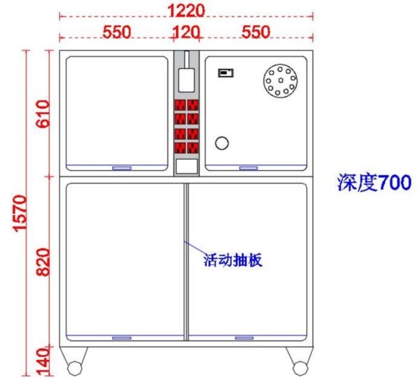 住院氧舱笼(电源版) (IWA-WC05) - detail view 1