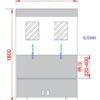 不锈钢医用洗手池(双人) (IWA-WS01) - detail view 1