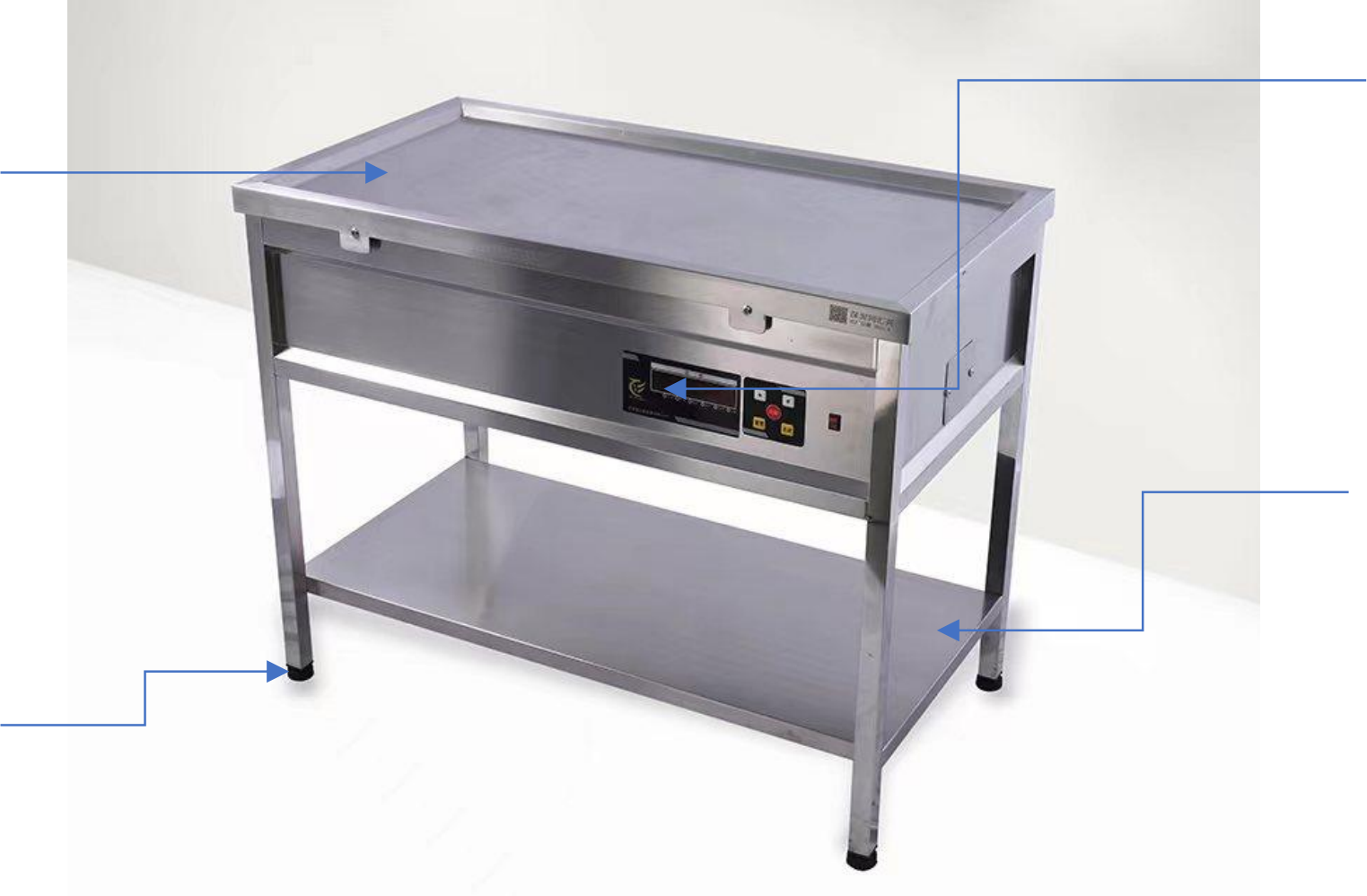 不锈钢宠物称重诊疗台 (IWA-WS06) - product photo