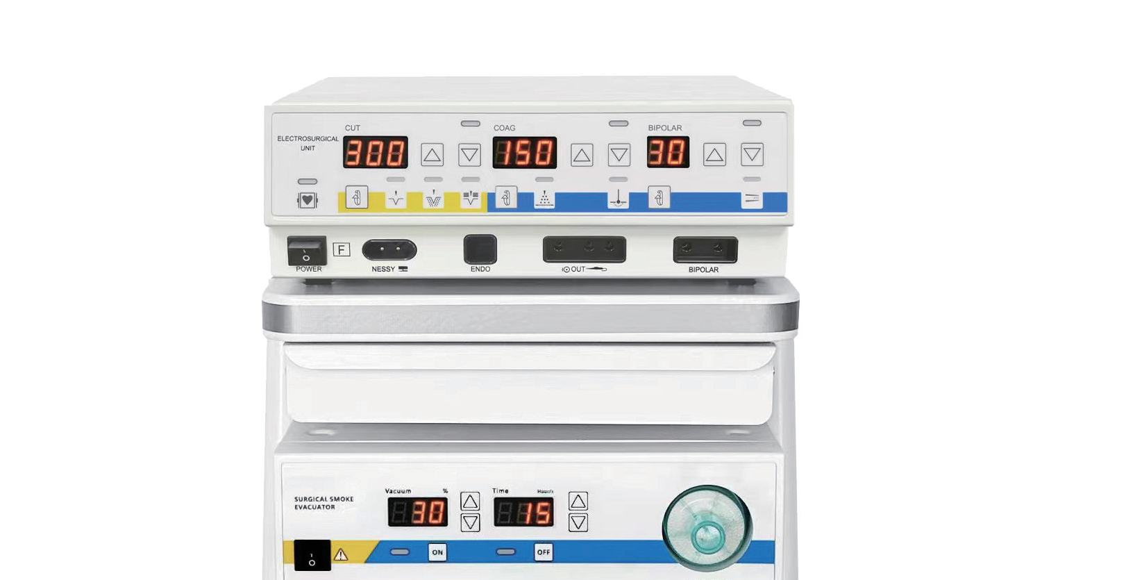 IWA-FH350D Veterinary Electrosurgical Generator with smoke evacuator