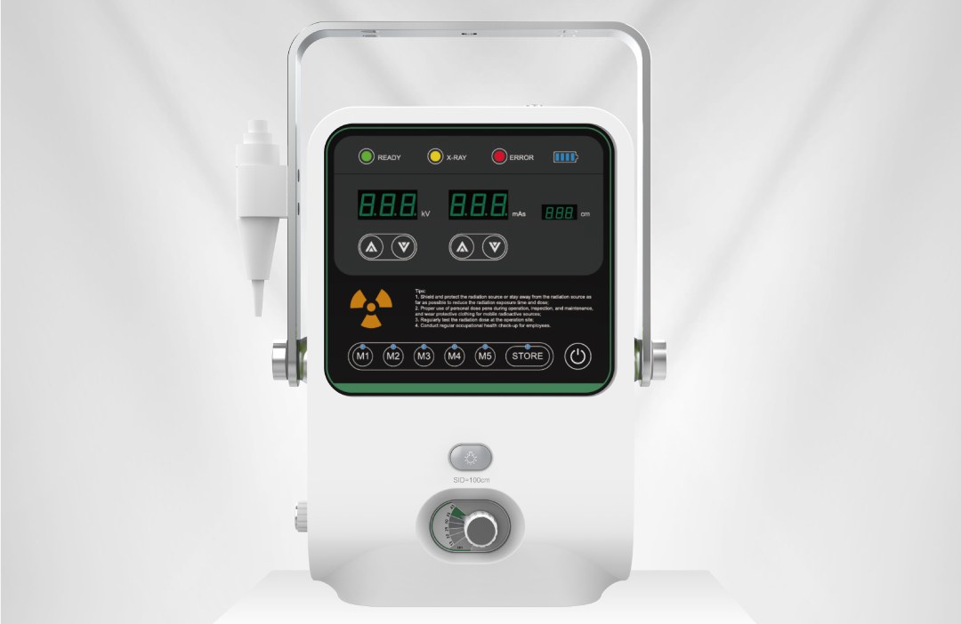iFlex-40 1.6 kW portable X-ray head — full view