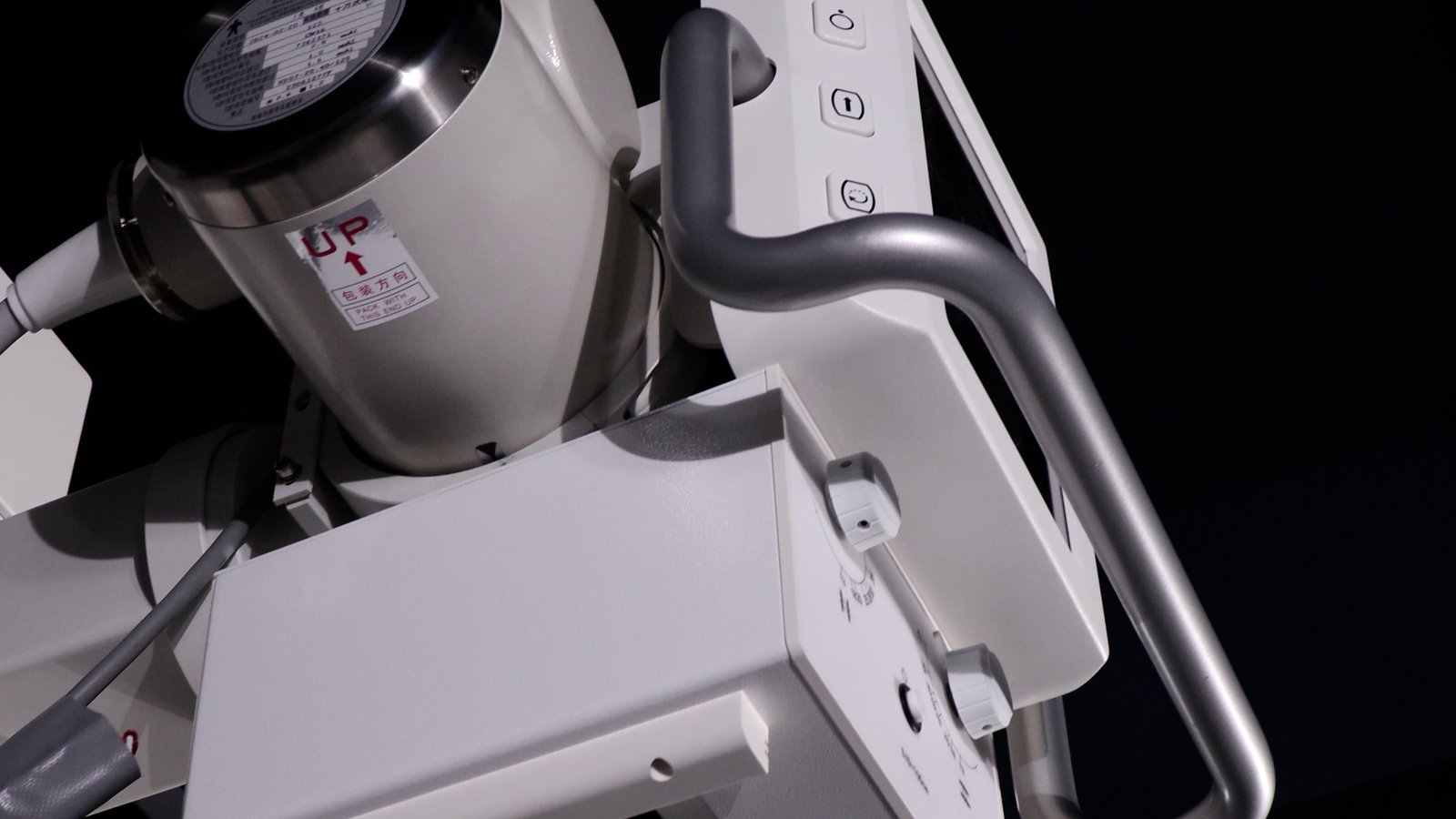 iPet-400Pro tube head assembly and positioning handle