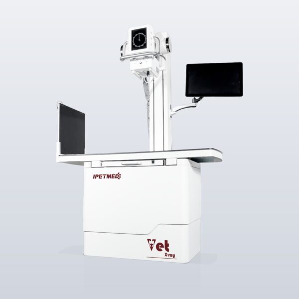 ismart-32pro-studio-angle-2026 iSmart-32Pro multifunctional dynamic DR system — side-front view