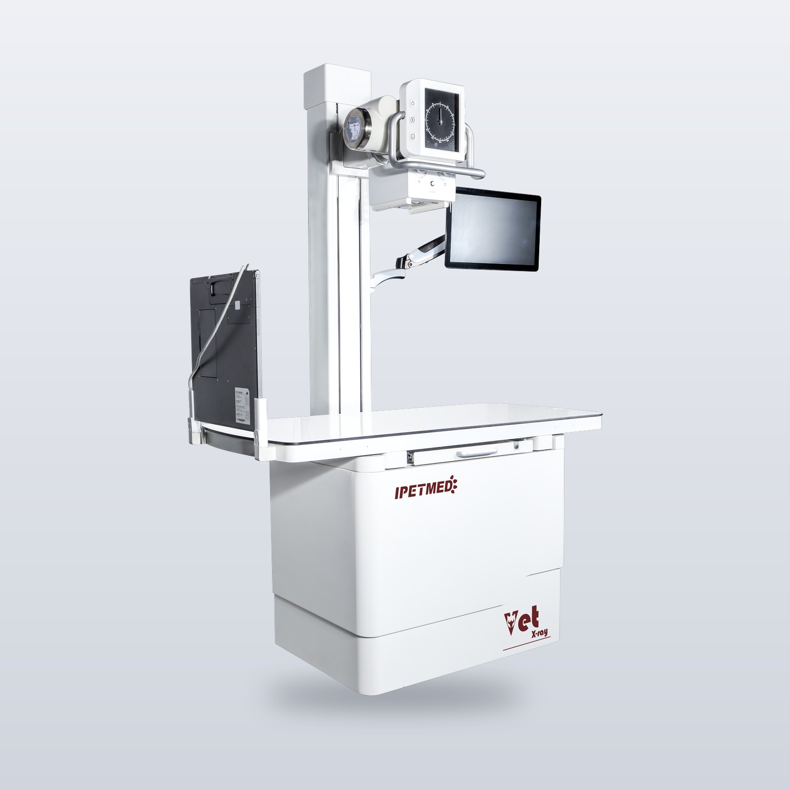 iSmart-32Pro multifunctional dynamic DR system — full system, three-quarter view