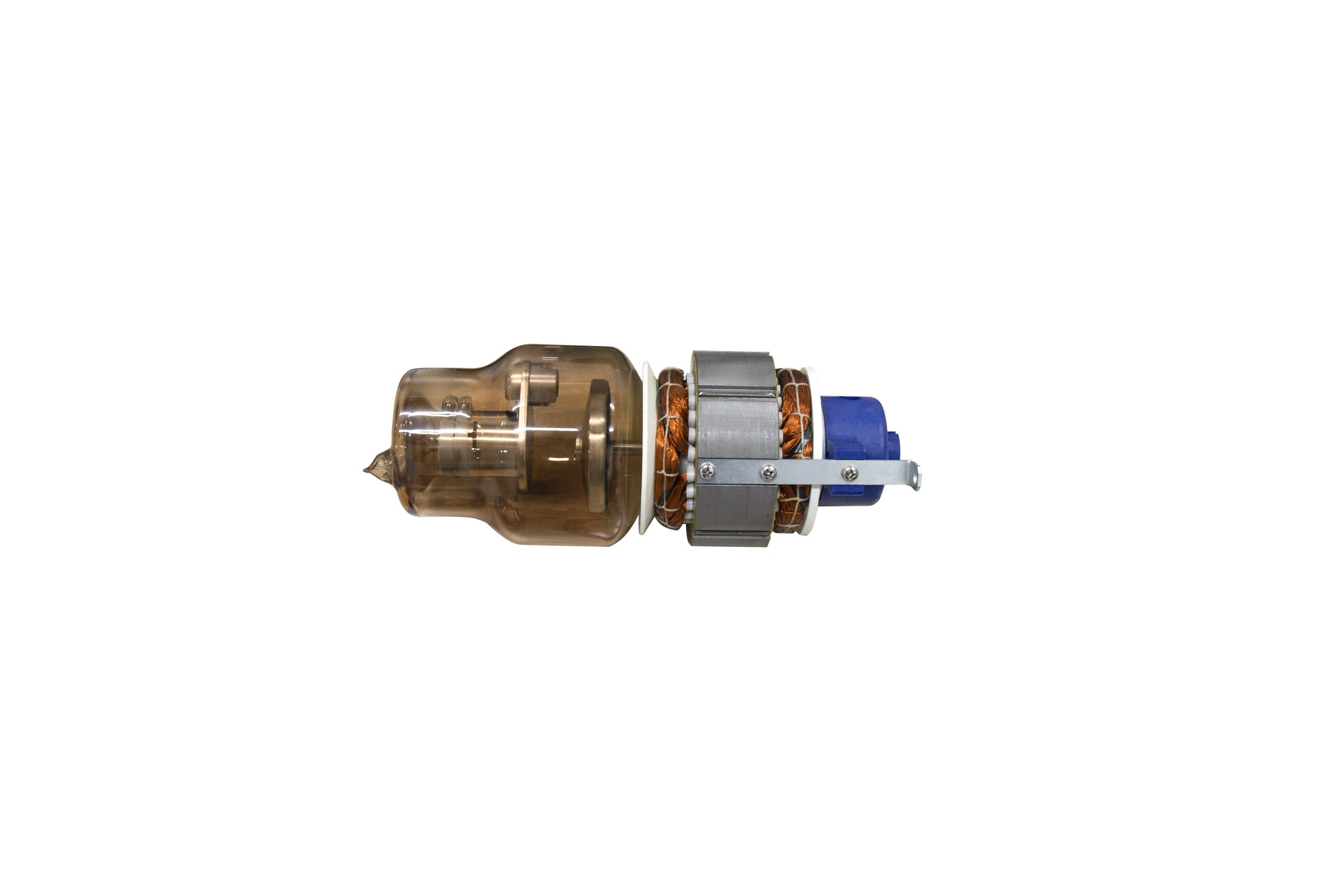 E7239X rotating anode insert with stator assembly, shown outside the tube housing