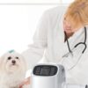 vhb-clinical.jpg VHB forced-air warming unit on the examination table beside a canine patient and veterinarian