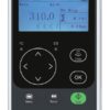 vi3-control-panel.jpg VI3 infusion pump control panel showing rate mode screen, navigation keys and Menu, Bolus, Start, Mute and Stop keys